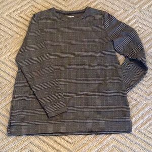 Brand new Lands End Navy/Tan Tunic, size L.